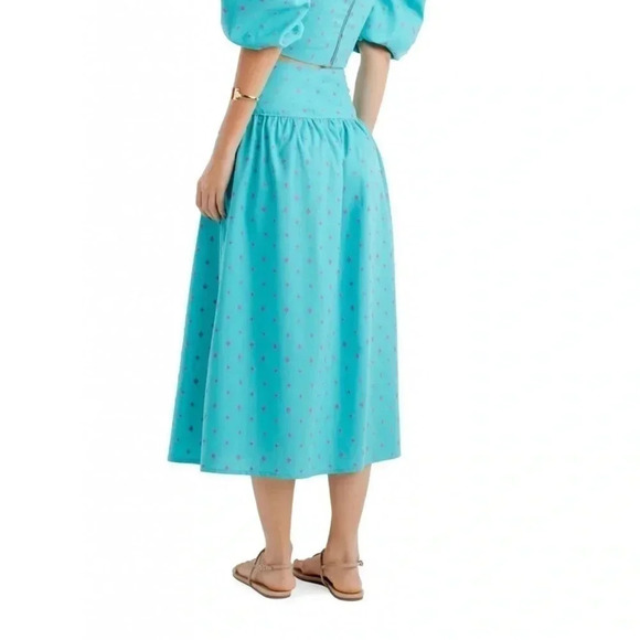 SABINE ARIAS IKARIA SKIRT – BLUE - Picture 3 of 6